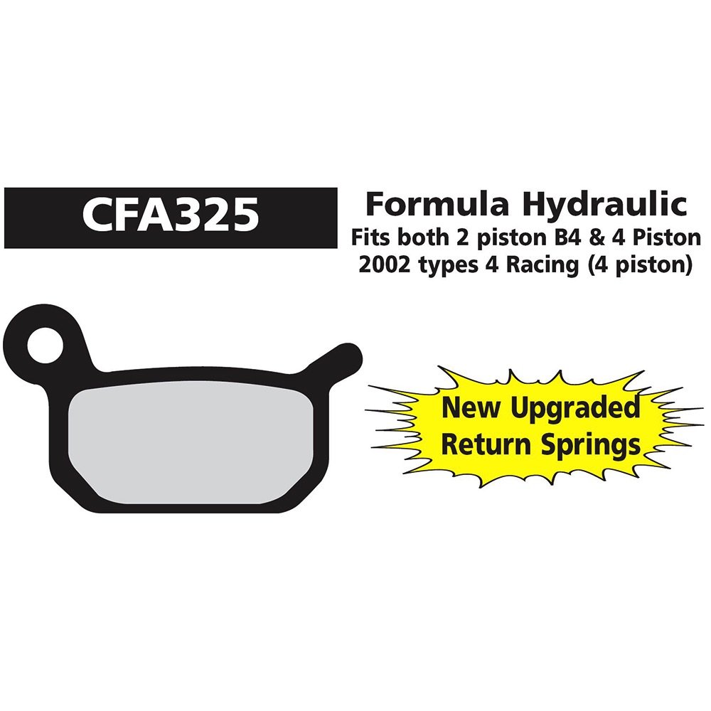 Ebc Formula B4 Plaquette de frein à disque hydraulique