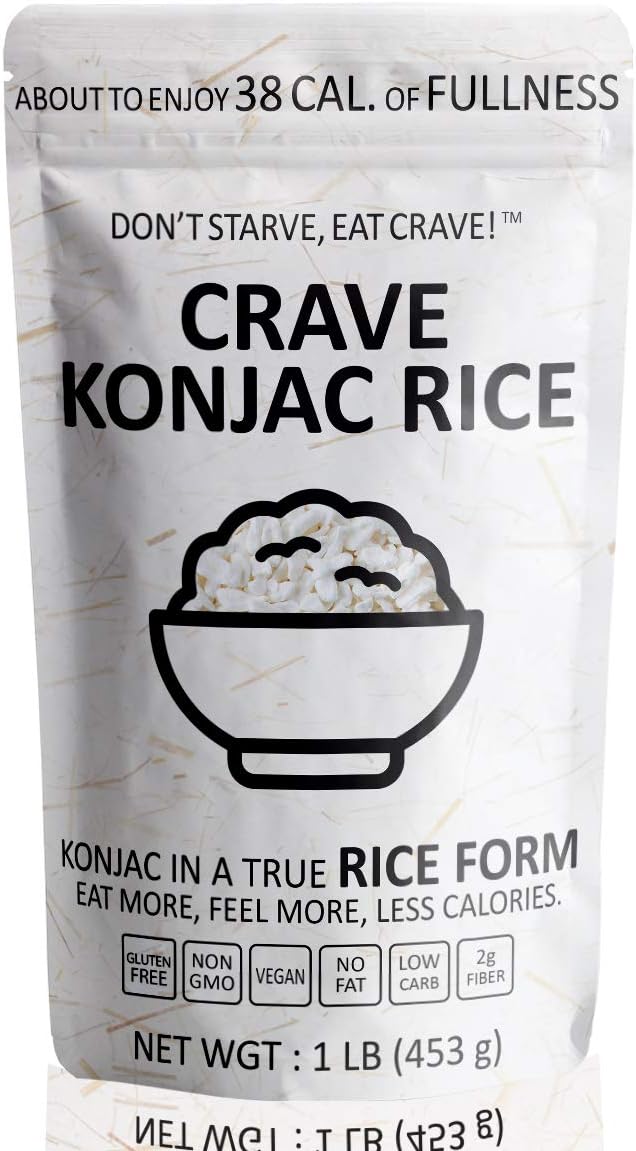 CRAVE KONJAC RICE (1 LB)