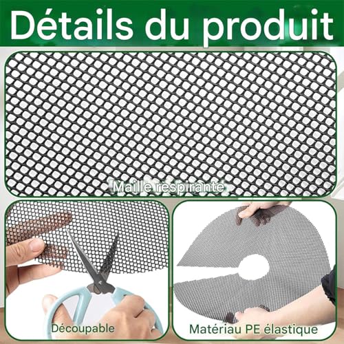 Protection de terreau modulable pour pots de fleurs : l'accessoire indispensable de votre jardin - 5