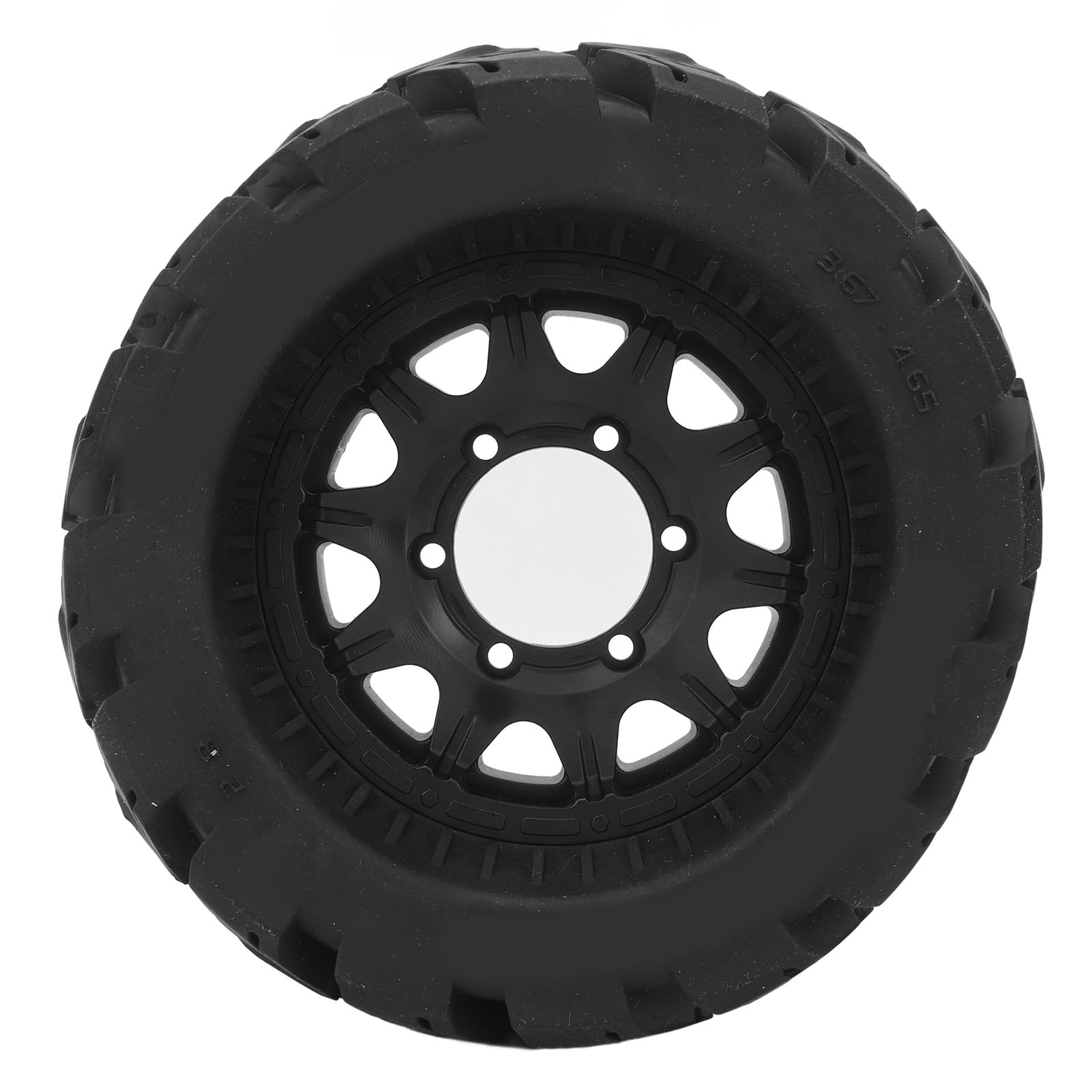 Keenso Neumáticos de Coche RC de 4 Piezas, Ruedas de Goma Engrosadas, Agarre Mejorado para Coches RC 1:8 1:10 en Terreno Accidentado