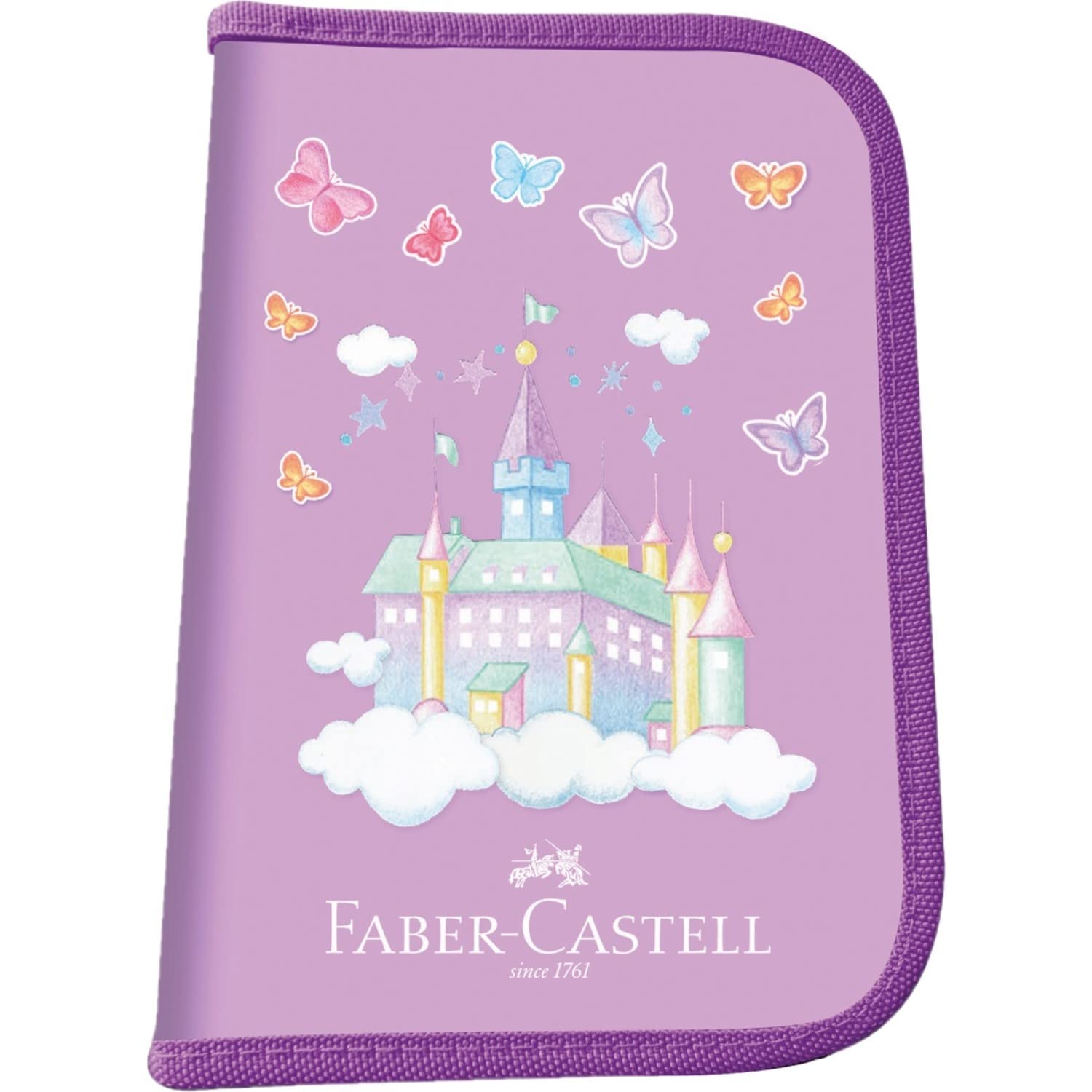 Faber-Castell Zestaw szkolny z etui, różowy