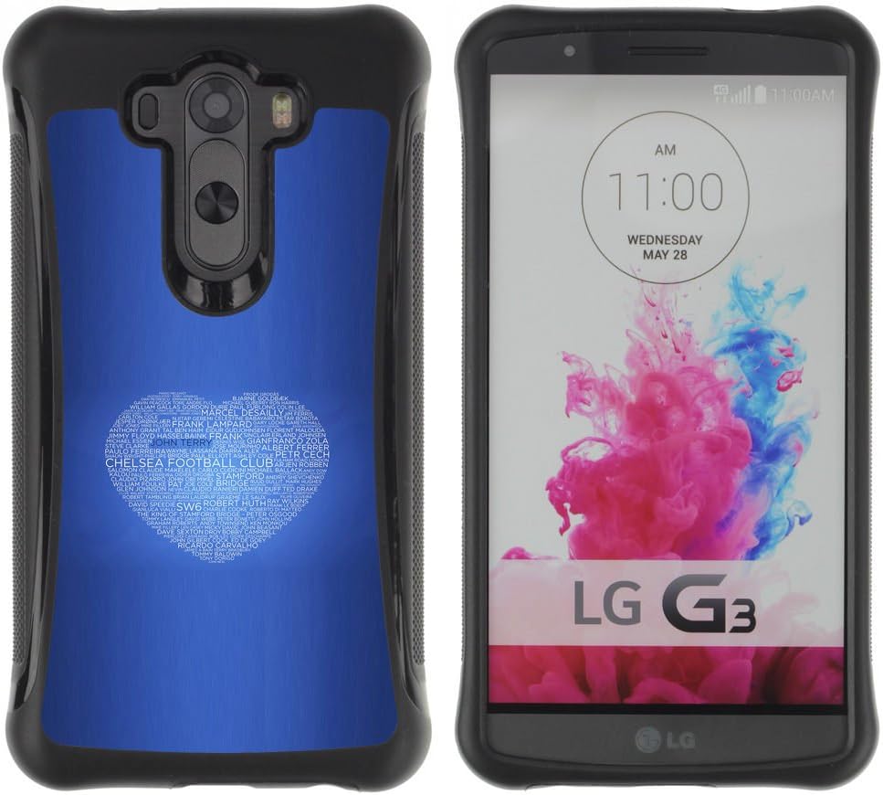 SHIMIN CAO@ Chelsea Football Love Soccer Rugged Hybrid Armor Slim Protection Case Cover Shell For LG G3 D858
