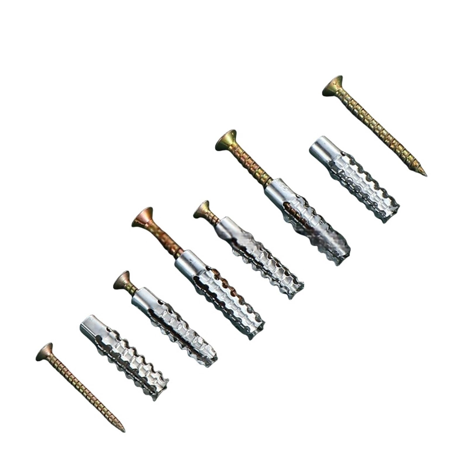 Kit autofilettante for Tubo di espansione seghettato in Acciaio