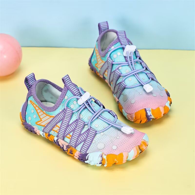 Kid Boys Girls Lightweight Breathable Beach Shoes for Swimming Upstream Water Sport4