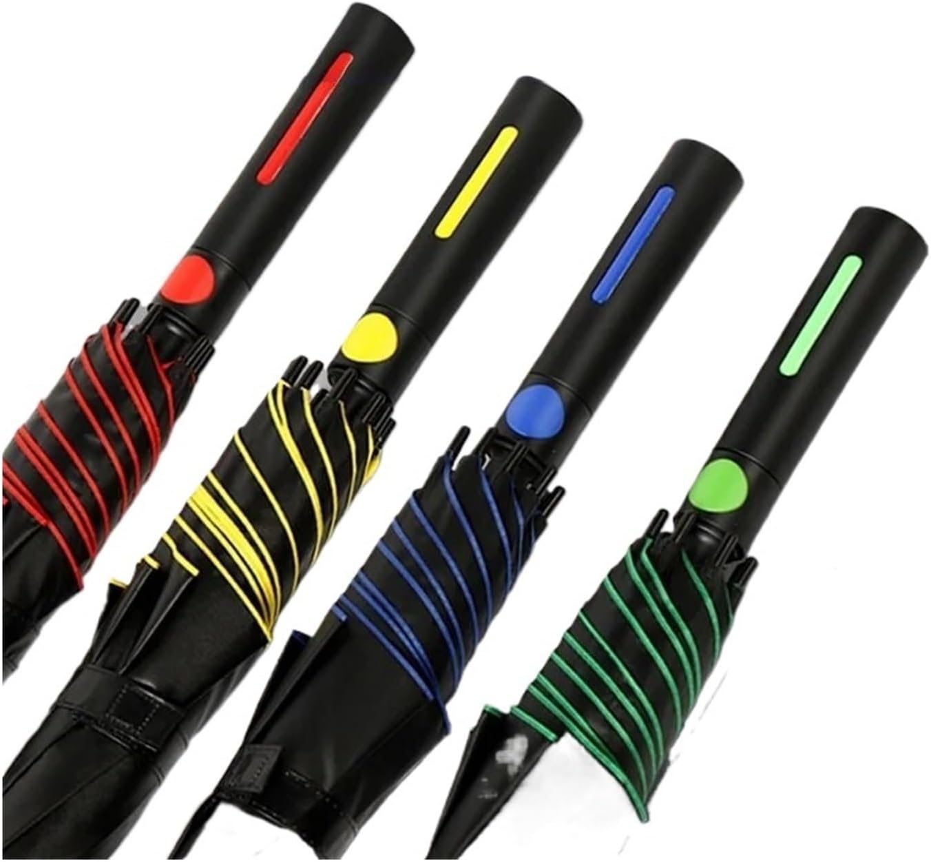 1Pc Large Umbrella Two-Color Sturdy Inside and Outside Wind-Resistant and Rain-Proof Business