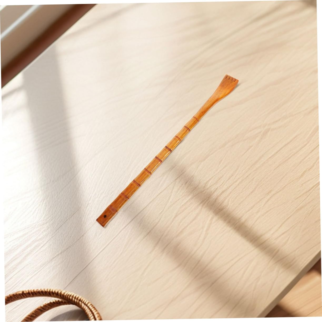 Rascador de Espalda Extensible de Madera 2 Piezas Mango