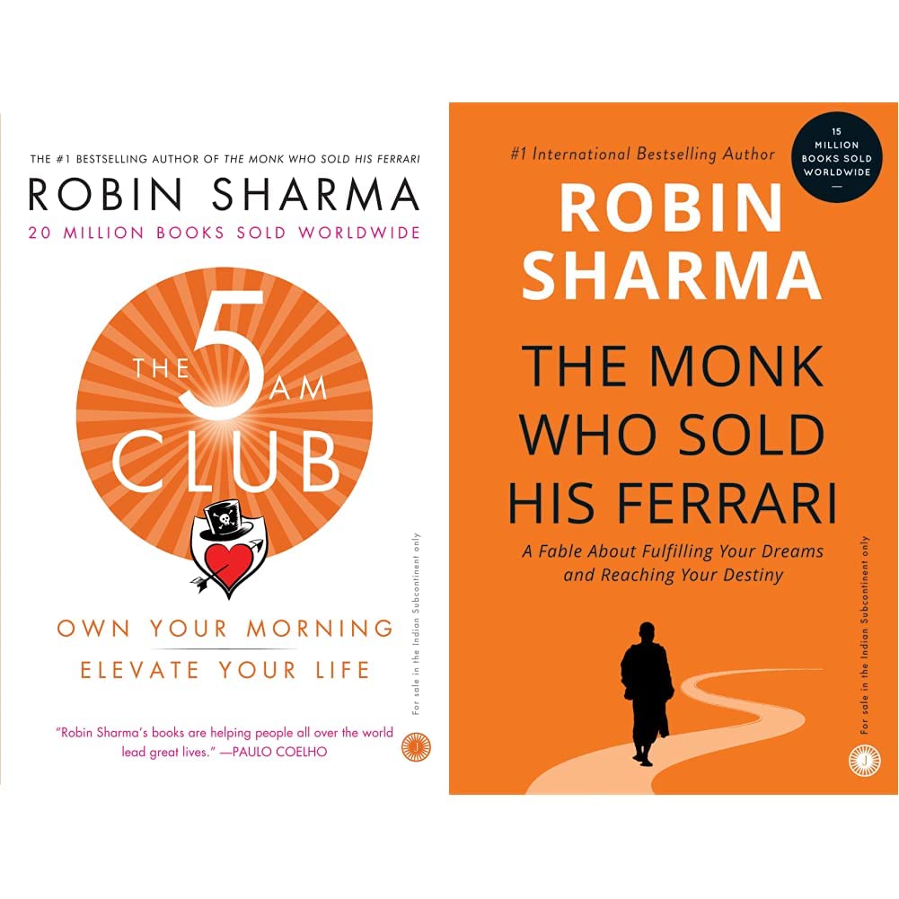 The 5 AM Club: Own Your Morning, Elevate Your Life + The Monk Who Sold His Ferrari