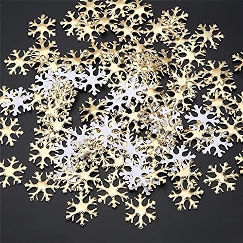 Copo de nieve árbol de Navidad ZAW y adornos de invierno para decoración scrapbook