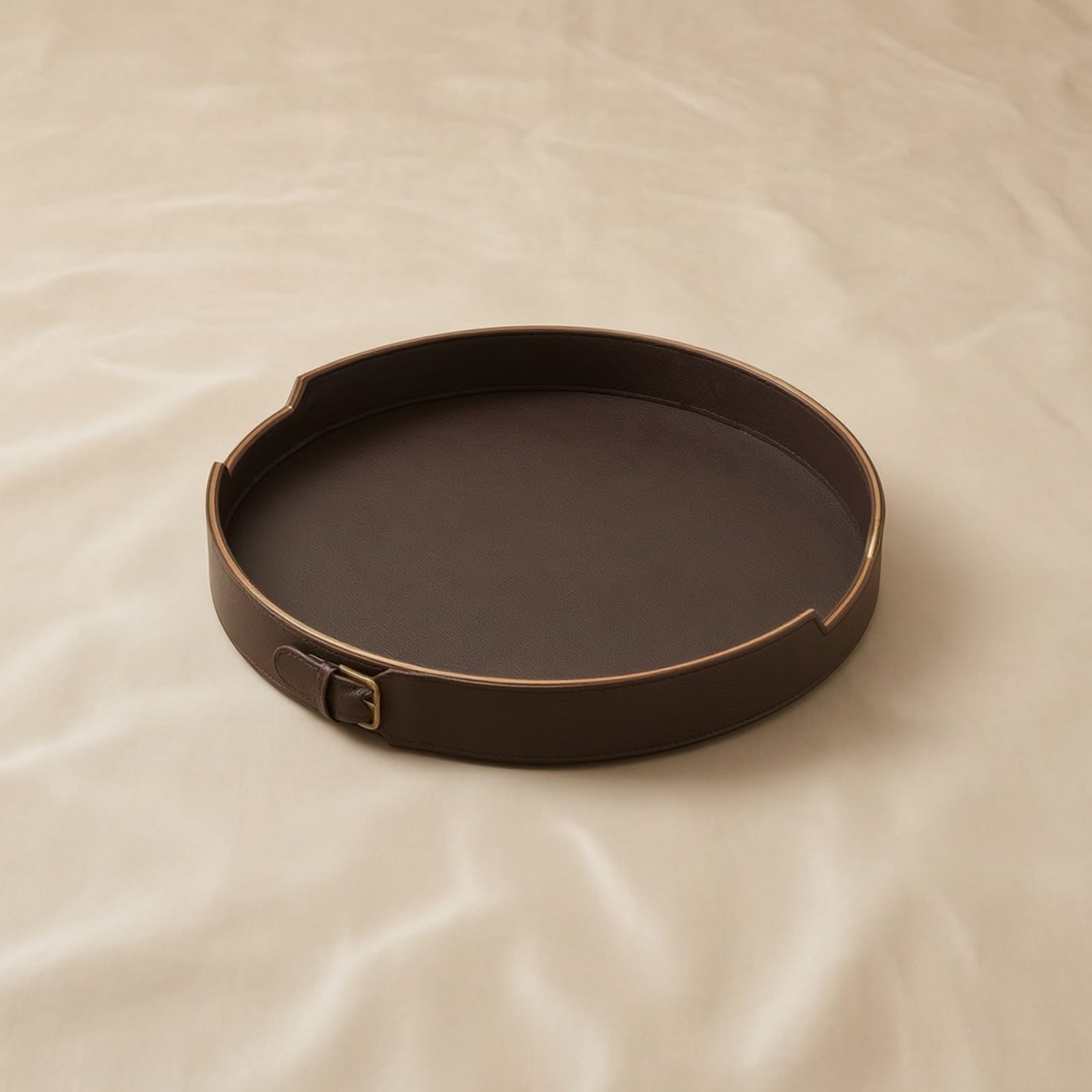 Baoblaze Vassoio in Metallo | Design Minimalista e Pulito, Vassoio con Bordi Rialzati, per Tavolino da Caffè