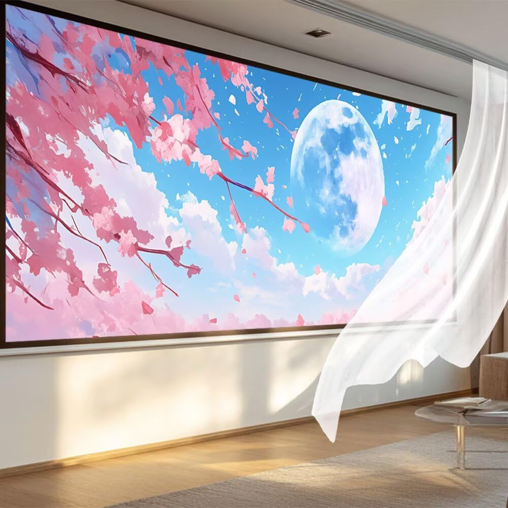 Kwiat śliwy diamentowy sztuka księżyc diamentowy zestaw do malowania 80 x 180 cm, 5D kryształowe zestawy rzemieślnicze dla początkujących dorosłych hobby dla kobiet relaks, duży kolorowy klejnot obraz