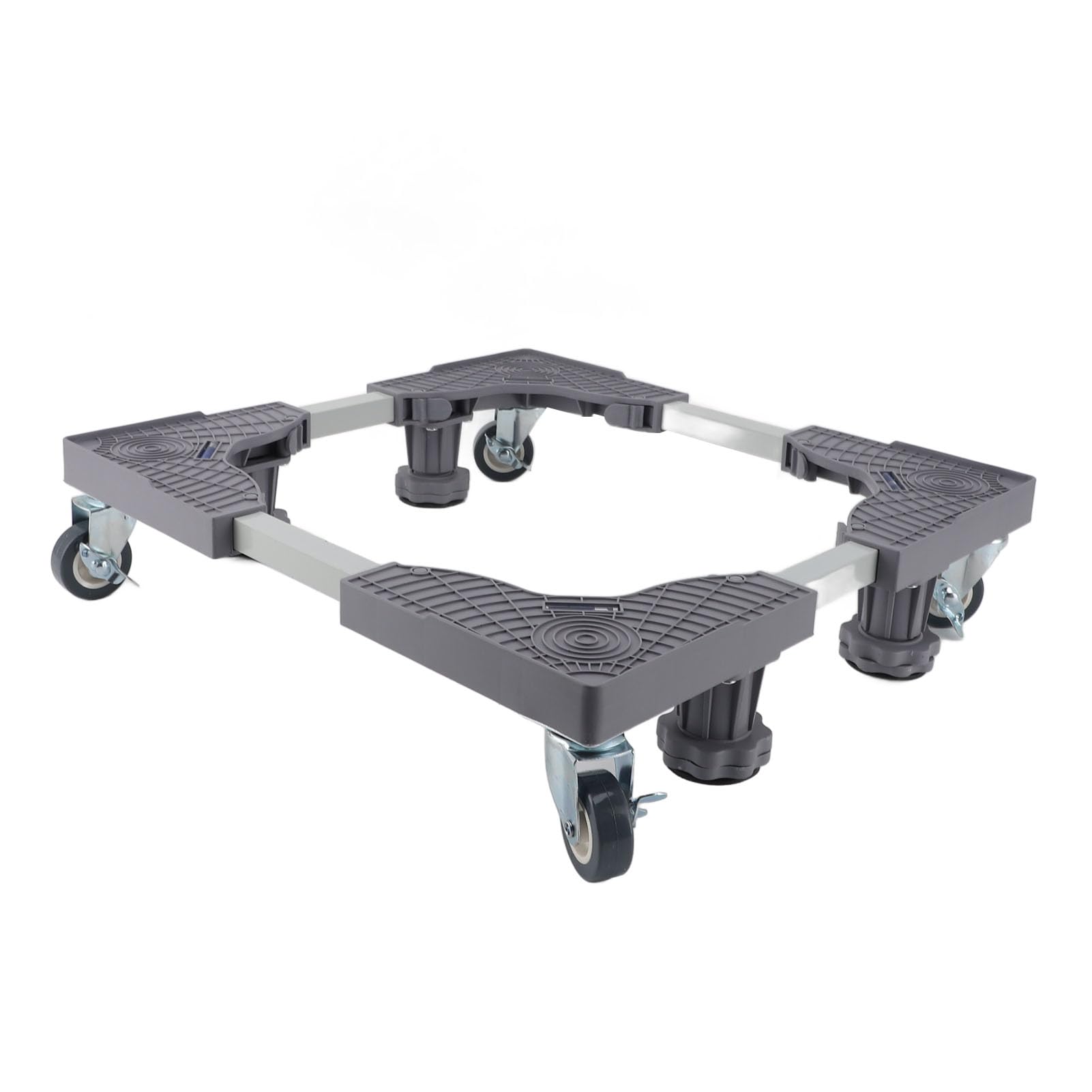 Haofy Lavadora Base Móvil Muebles Muebles Altura Altura de Ancho de Ancho Ajustable para Objetos Pesados Material Ferroalloy