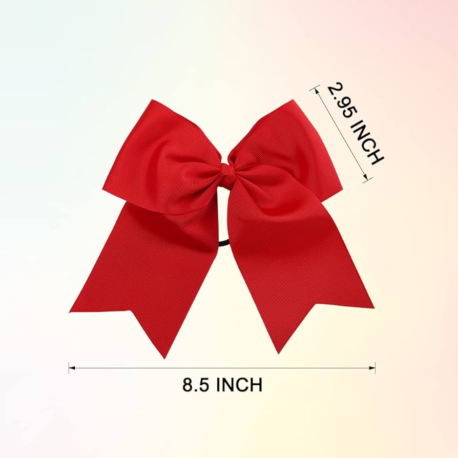 Amazon | Semjikoy 大きなチアヘアリボン ハンドメイド Chree