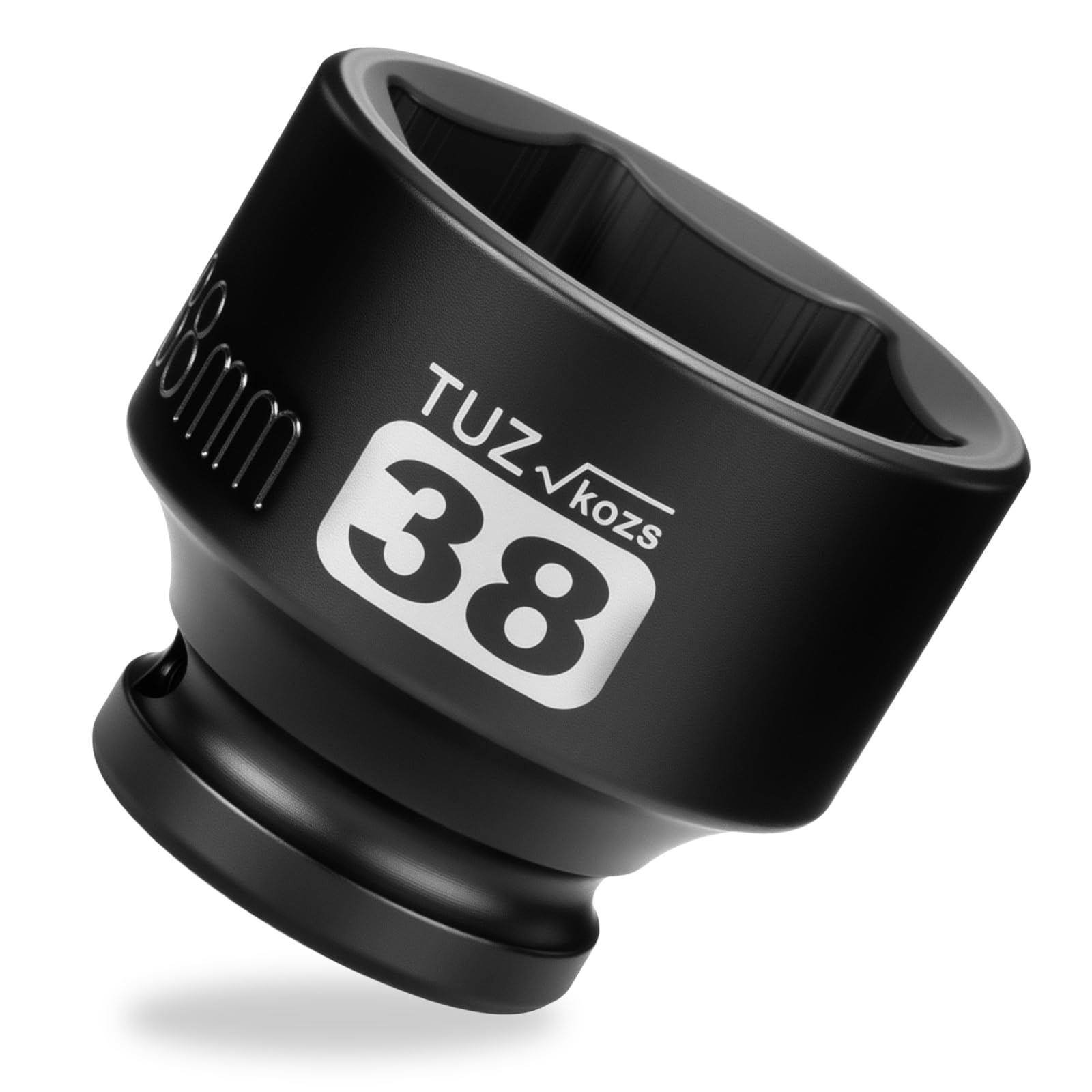 1/2 Inch Drive 38mm Shalllow Metric 6 Point CR-MO Impact Socket