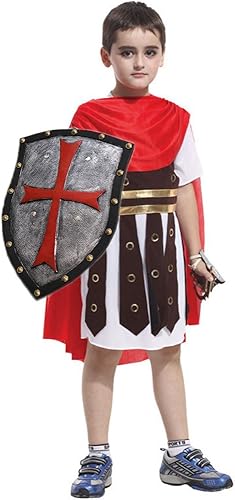 Miniatura 4 de Nice purchase Escudo medieval de caballero cruzado de caballeros templarios de 21 x 14 pulgadas decoración de pared para el hogar decoración de