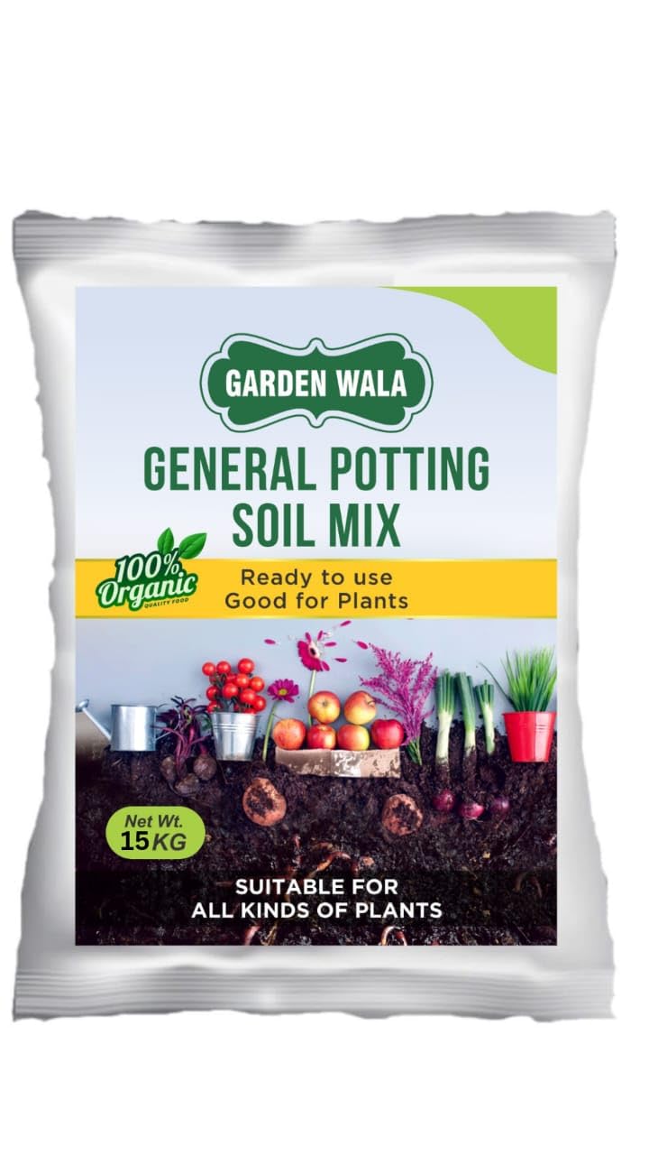 Gardenwala Genaral potting soil Ready to use All Purpose Potting Soil Mix | Made with vermicompost/Neem Cake/Mustard Cake Powder/Cocopeat/River Sand/Bone Meal/Rice Husk (20) (B0CNDF8Q6M) Amazon Price History, Amazon Price Tracker