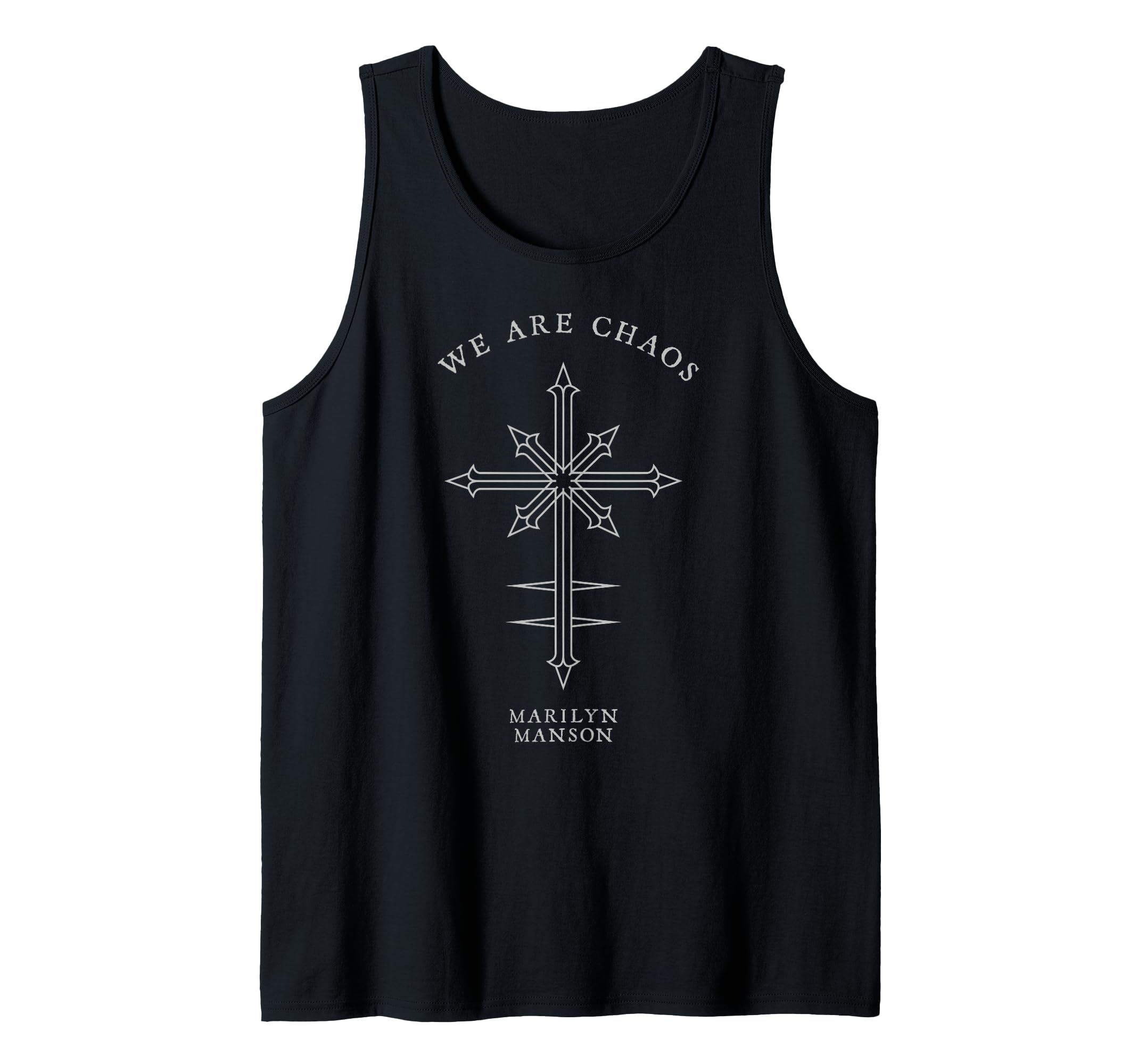 Marilyn Manson Chaos Cross Tank Top