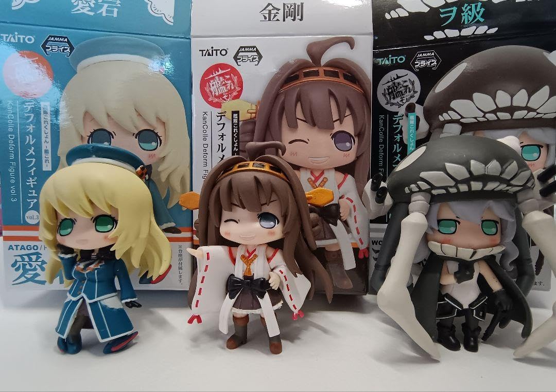TAITO艦隊これくしょん デフォルメフィギュア コップのフチフィギュア