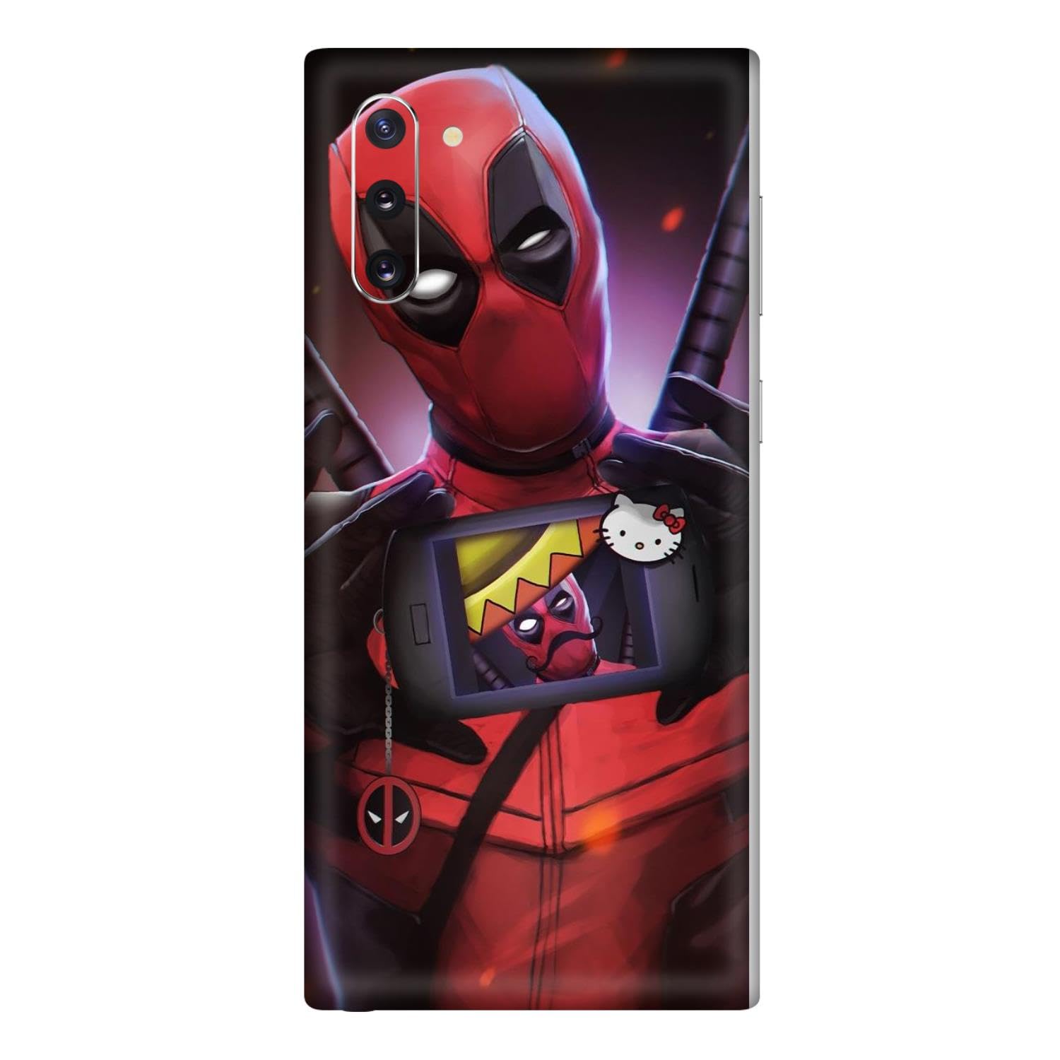 SKINADDA Skin Sticker for Mobile Compatible with Samsung Galaxy Note 10 (Not Back Cover) Scratchless, Back & Camera Protector,Samsung Galaxy Note 10-SA-7