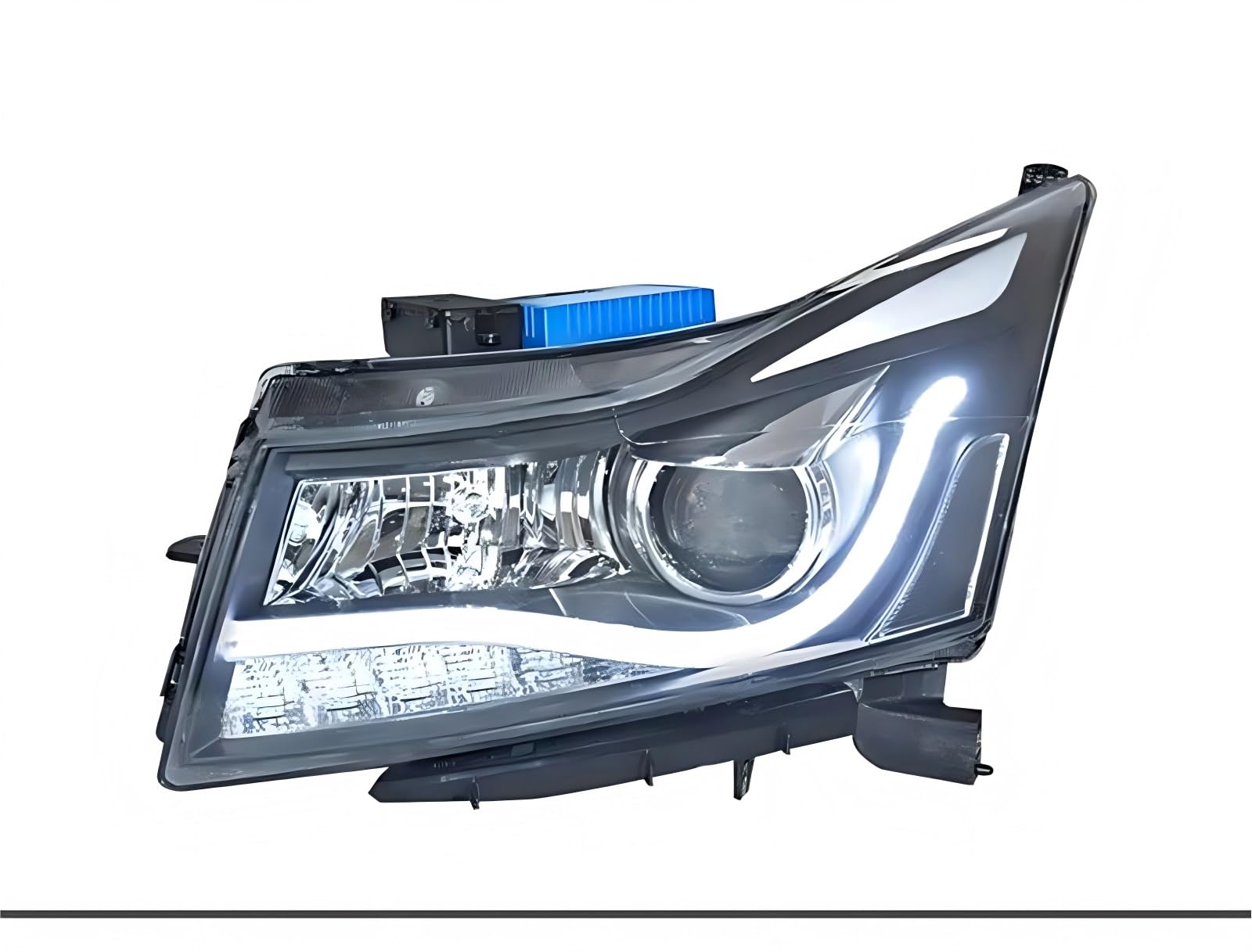 Gruppo ottico anteriore con lente indicatore di direzione Compatibile Chevrolet Per Cruze 2009-2016 Fari auto