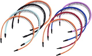 minkissy 40 pcs headband fitness hair washing face hairband spa head band Simple Style Hair Hoops Girl Teeth Hair Hoops Exquisite Hair Hoops modeling headgear tooth comb hair accessories