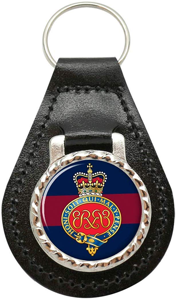 Giftshop UK Grenadier Guards Cypher, British Army Leather Key Fob