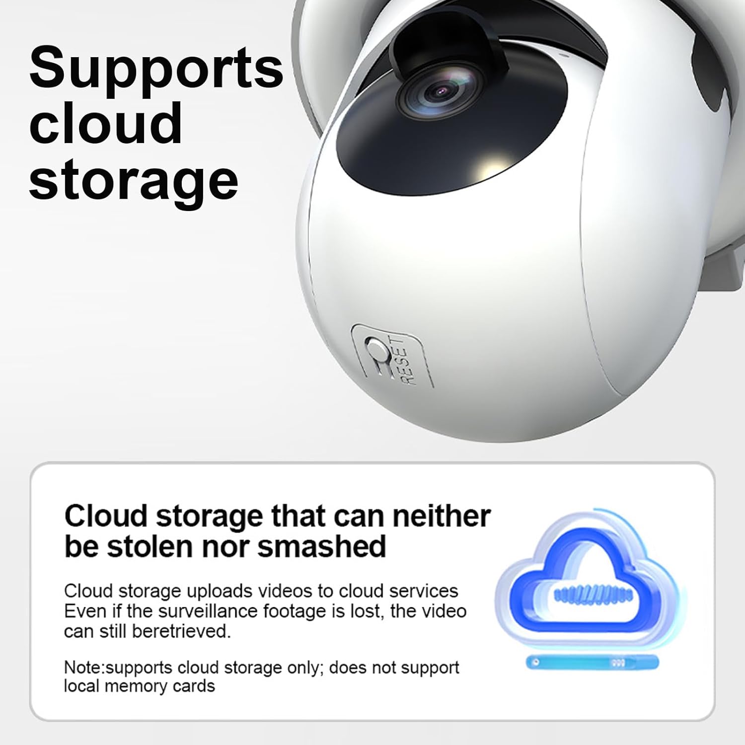 Light Bulb Camera 1080P Full-Color Night Vision, Motion Detection & Alarm Notifications Two-Way Audio, Alexa Compatibility & Cloud Storage Support Porch Lighting