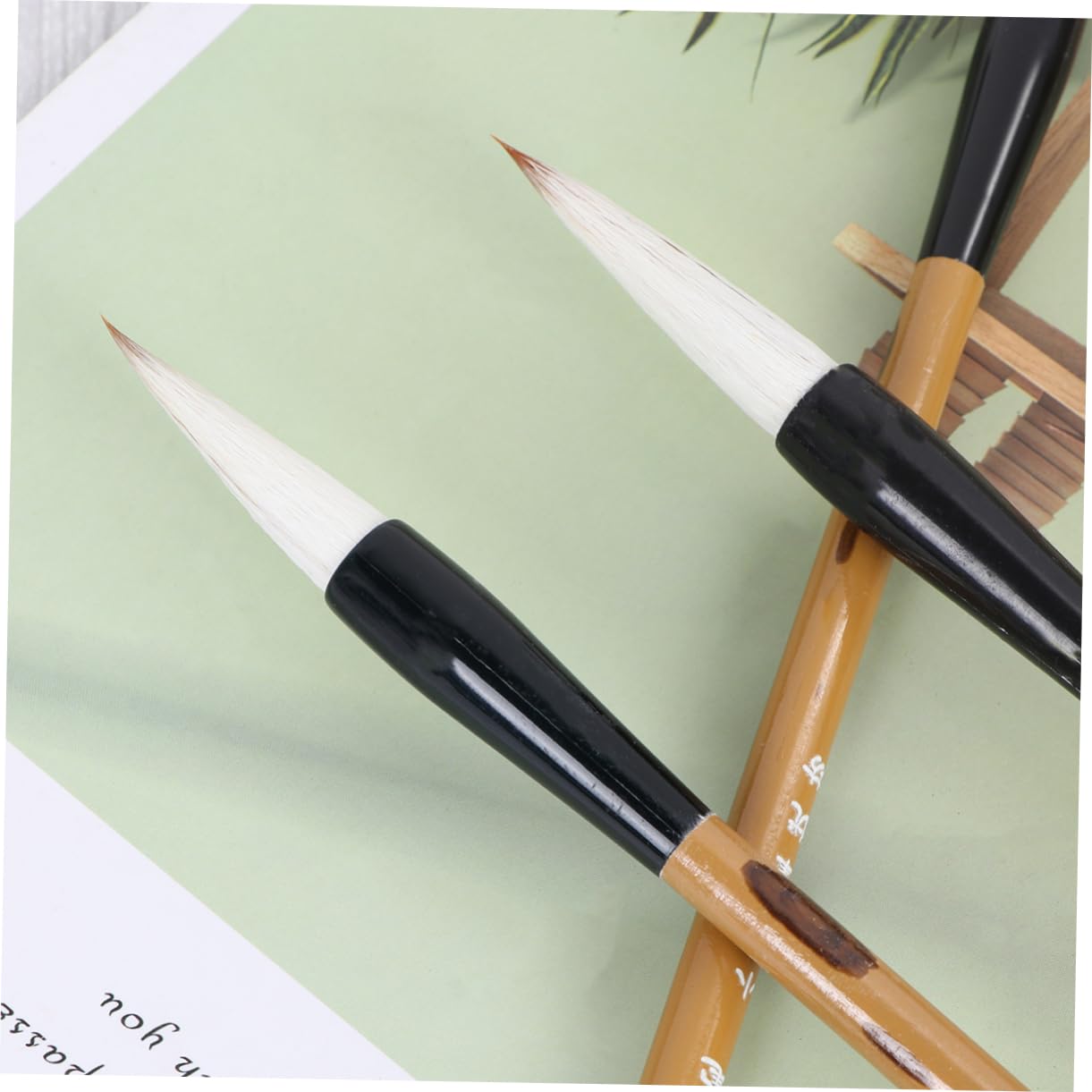 jojofuny 3Pcs Chinese Calligraphy Brush Excellent Sumi Drawing Brushes for Calligraphy for Beginners and Artists Traditional Kanji Painting