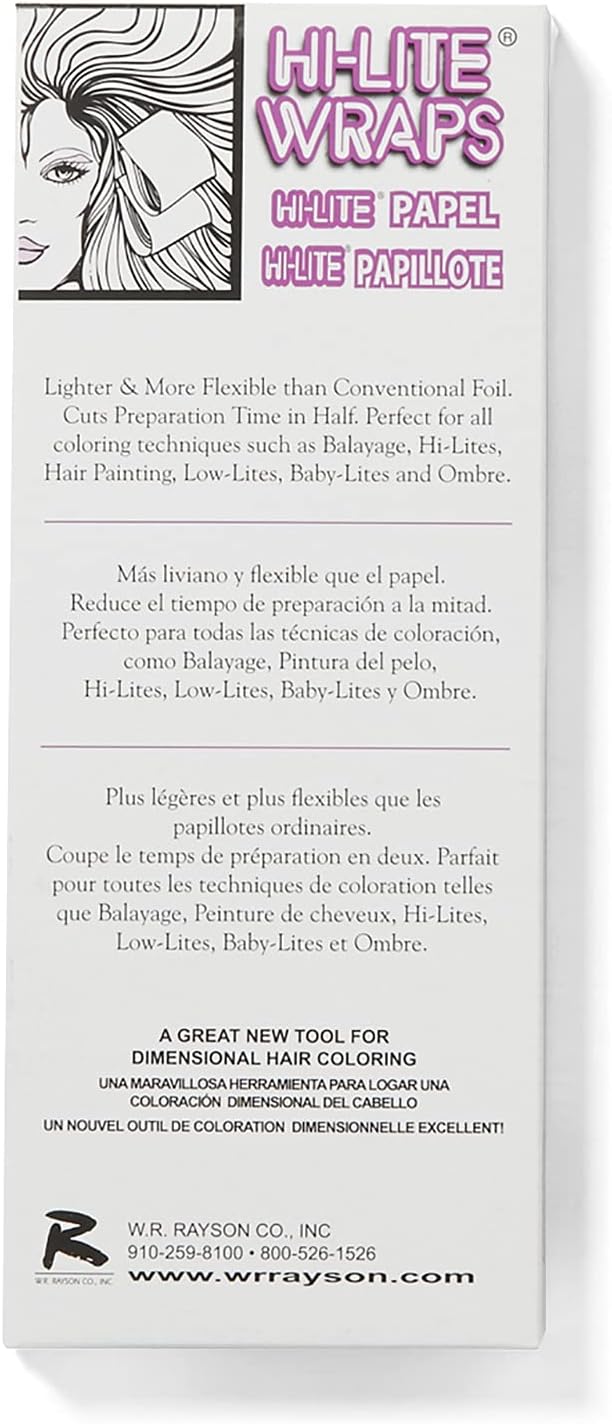 W. R. Rayson Hi-Lite Wraps Long (10cm x 25cm )