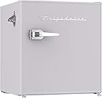 Frigidaire EFR176 Retro Compact Fridge with Chiller Mini Refrigerator with Built-in Bottle Opener for Office, Bedroom, Dorm Room or Cabin, 1.6 cu ft 16