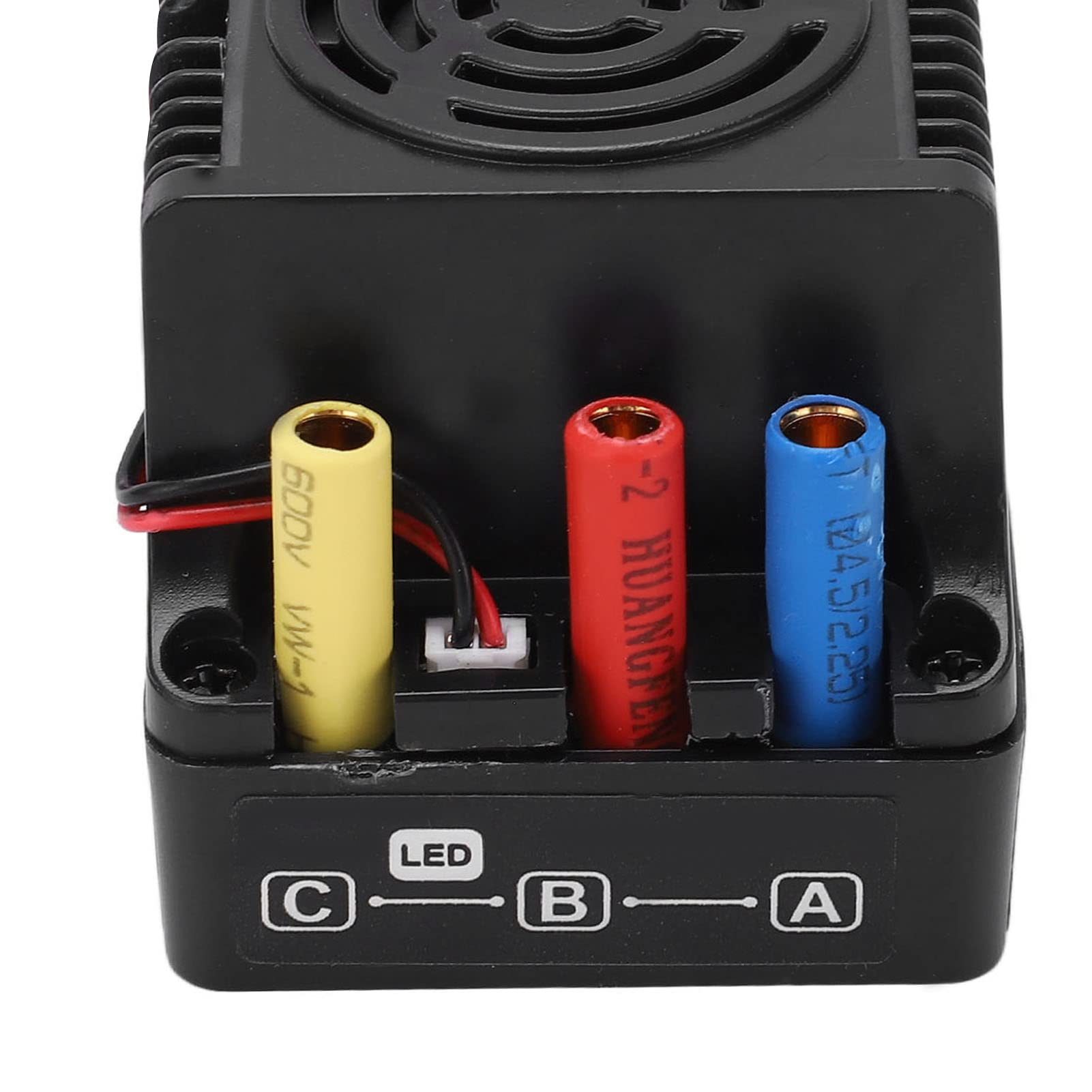 RiToEasysports Elektronischer Geschwindigkeitsregler ESC für 1/8 RC-Auto, 80A Brushless Technologie, 6V 5A SBEC, Zubehör für RC-Modelle, RC Spielzeug für Modelleerfahren und OutdoorAktivitäten