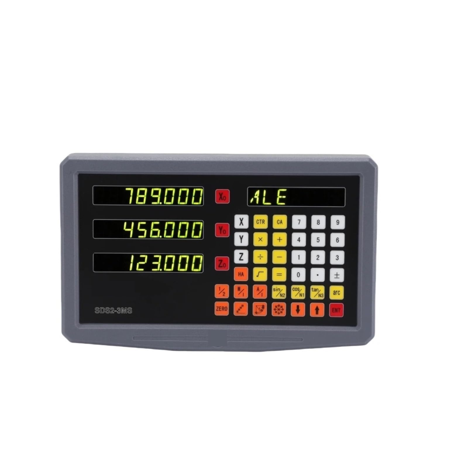 Affichage numérique DRO SDS2-3MS à haute précision 1 µm pour grille de tour
