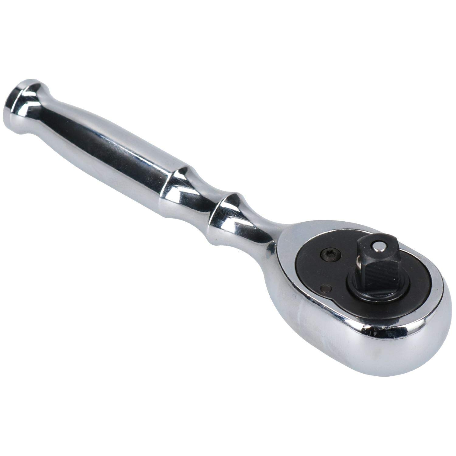 Ab Tools 3/8" Drive Stubby Ratchet Socket Driver 72 Teeth Reversible Quick Release