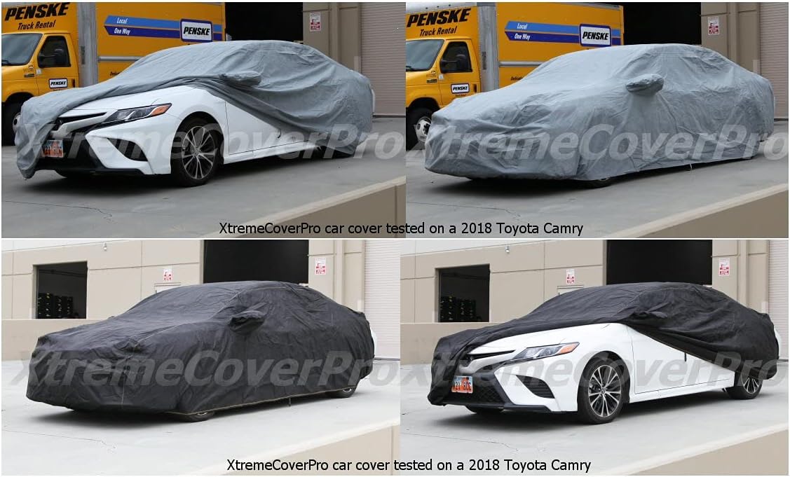 Car Cover fits 2018 2019 2020 2021 2022 2023 2024 2025 Toyota Mirai XTREMECOVERPRO Diamond Series Silver