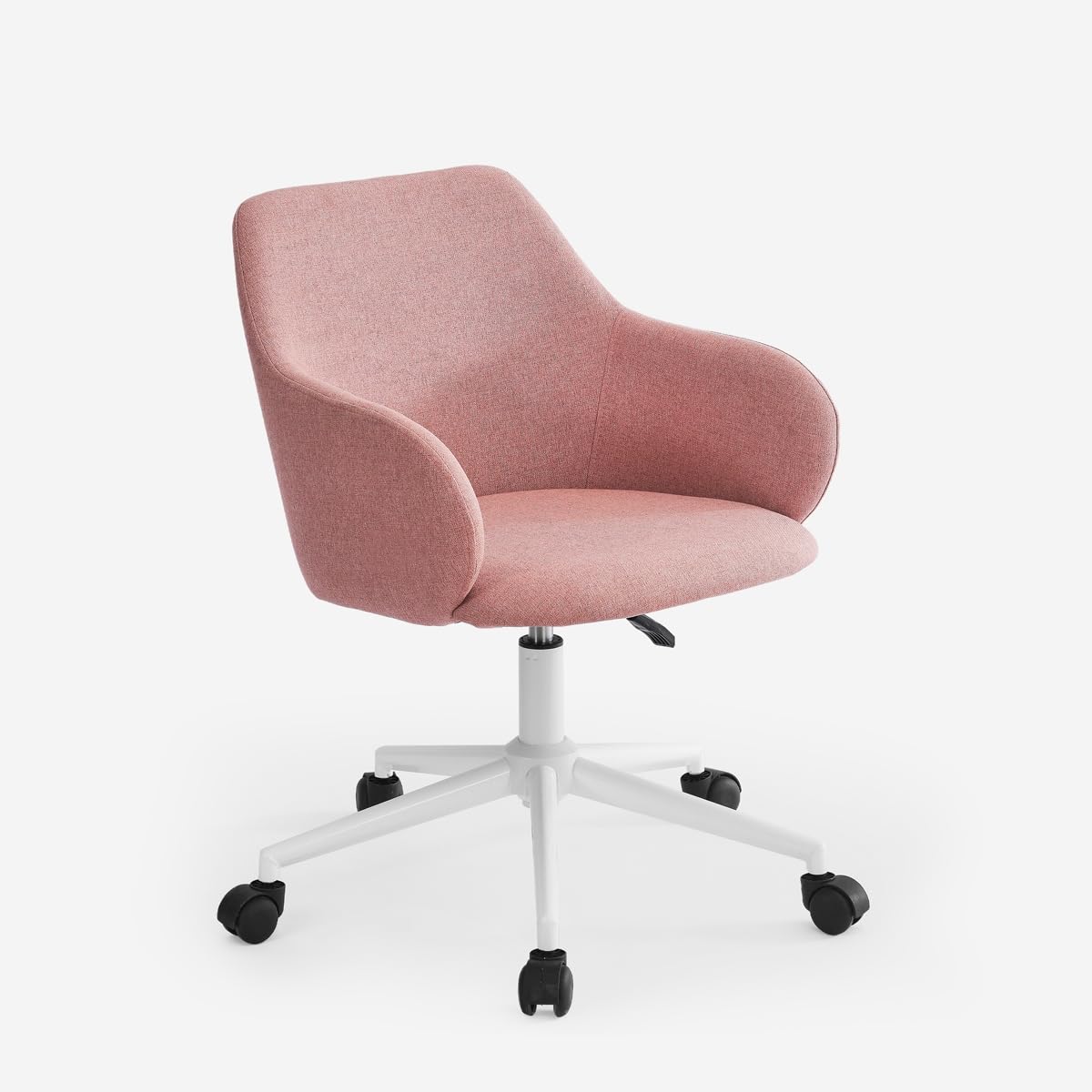 Produce Shop Chaise pivotante en Tissu avec accoudoirs pour Le télétravail Kivri - Rose