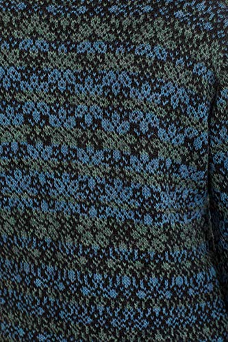Invisible World Women's 100% Alpaca Wool Sweater Zip Up Cardigan Daphne Medium Multicolor #TOP2