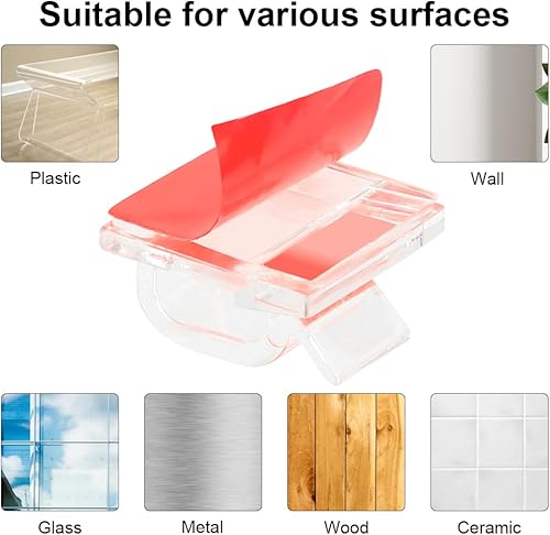 Miniatura 6 de 50 clips para cables, organización de cables, organizador de cables, organizador de cables, organización de cables debajo del escritorio, gestión de