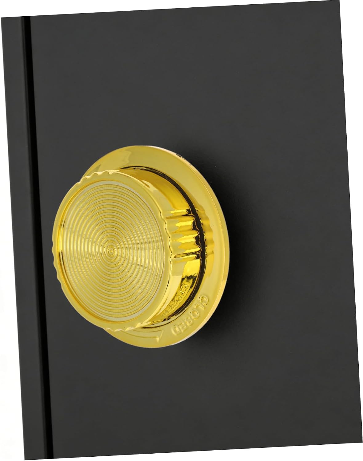 Locking Cabinet Knob Handle Easy Installation Metal and Plastic Construction Circular Ergonomic Knob Cylinder with Universal Compatibility for Safe Box and Cabinet for Business