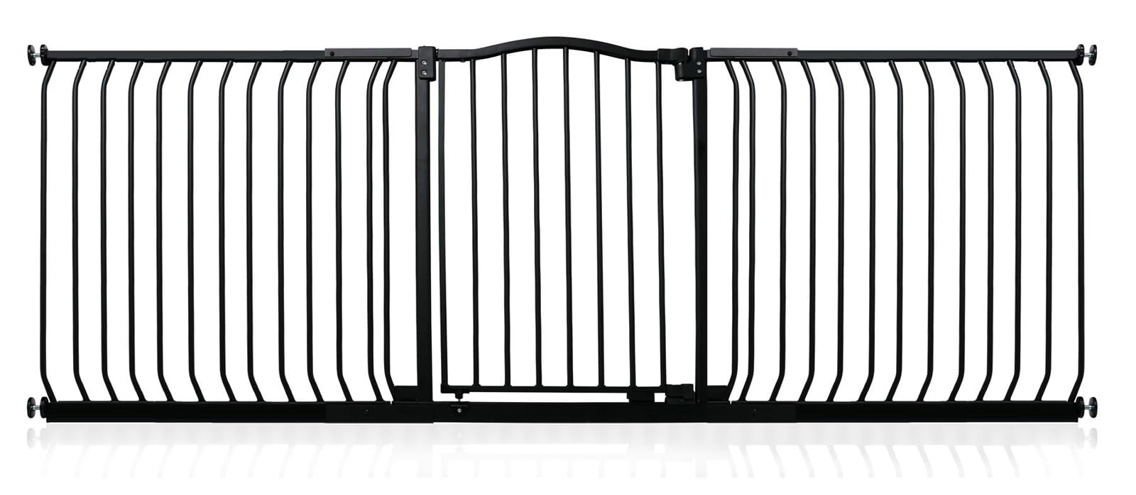 Safetots Curved Top Safety Gate, 71cm - 80cm, Matt White, Pressure Fit Stair Gate, Baby Gate for Doors Hallways and Spaces, Safety Barrier, Easy Installation — view 66