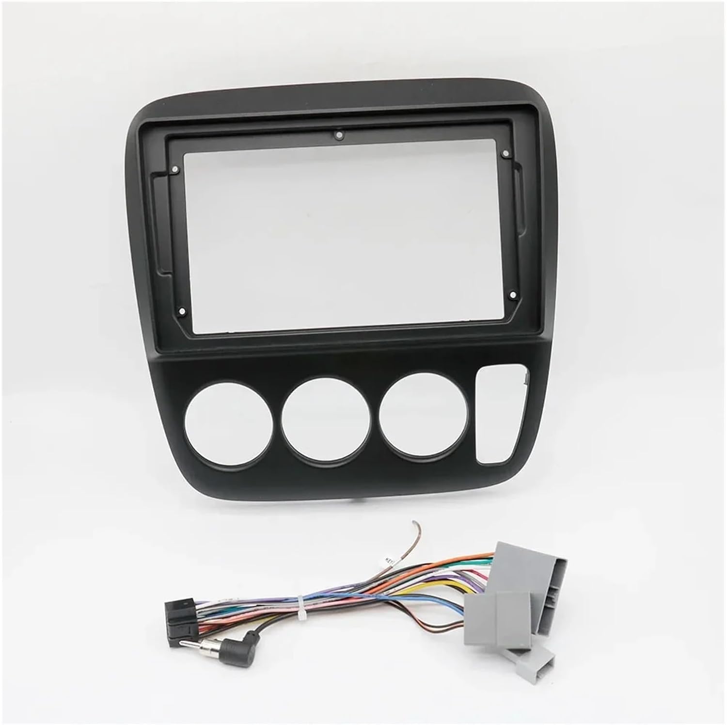 Car Radio Fascia 9 Inch for CRV 1995-2001 Car Fascia Stereo 2Din Adapter Frame Android Cover Audio Player Dash Fitting Panel Bezel Trim Kit