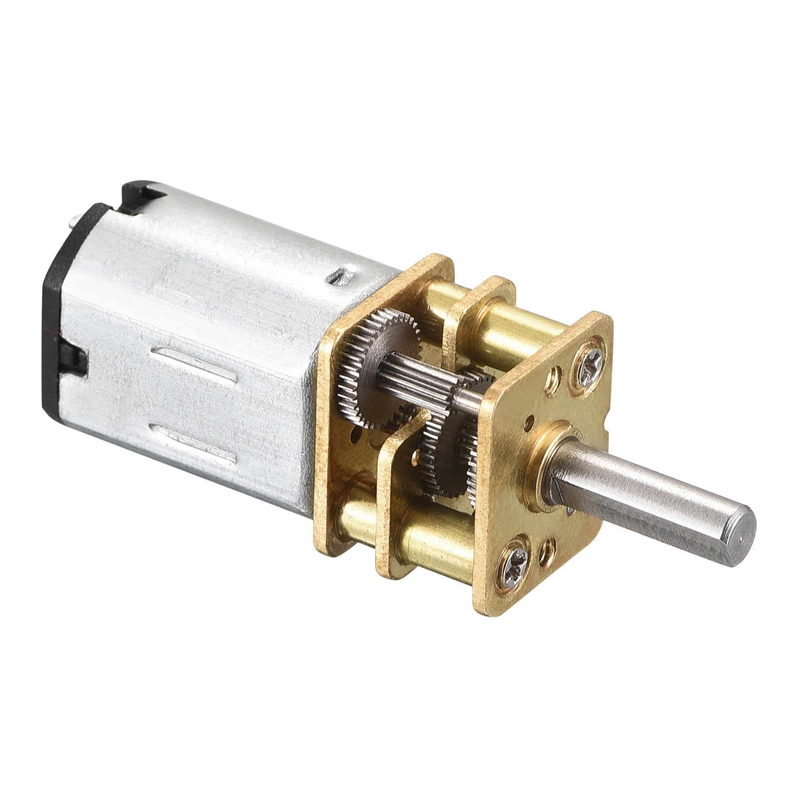 Rebower Micro Speed Reduction Gear Motor with Full Metal Gearbox [ for DIY RC Aircraft, Model Car ] - 500RPM / DC 12V / 1 Pcs