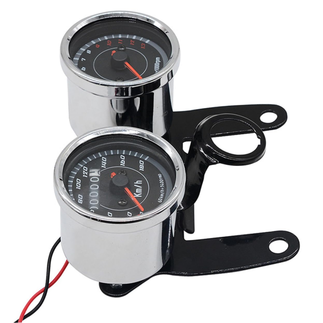 MAGICLULU 12v Motorcycle Tachometer Easy Install Led Speedometer Display for Motorbike Fit for Motorcycle Accessories
