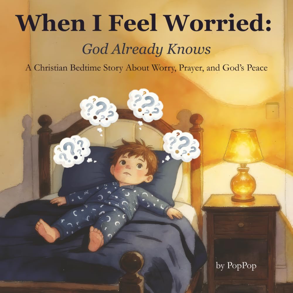 When I Feel Worried: God Already Knows: A Christian Bedtime Story About Worry, Prayer, and God’s Peace