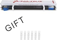 Vista 7 de Flechas de caza ST0.006 de 30/32 pulgadas para arco compuesto y recurvo, flechas de objetivo de tiro con arco 100% carbono con puntas extraíbles