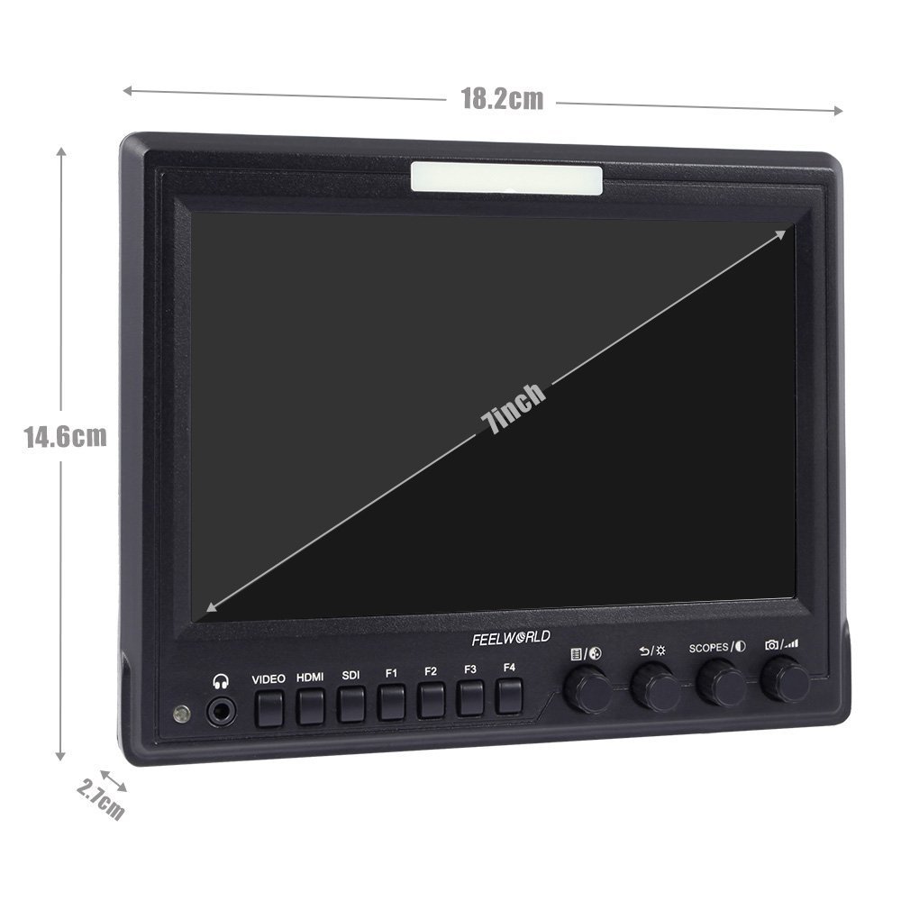 TVLogic 7inch SDI/HDMIモニター TVLogic Always ON-AIR!!!