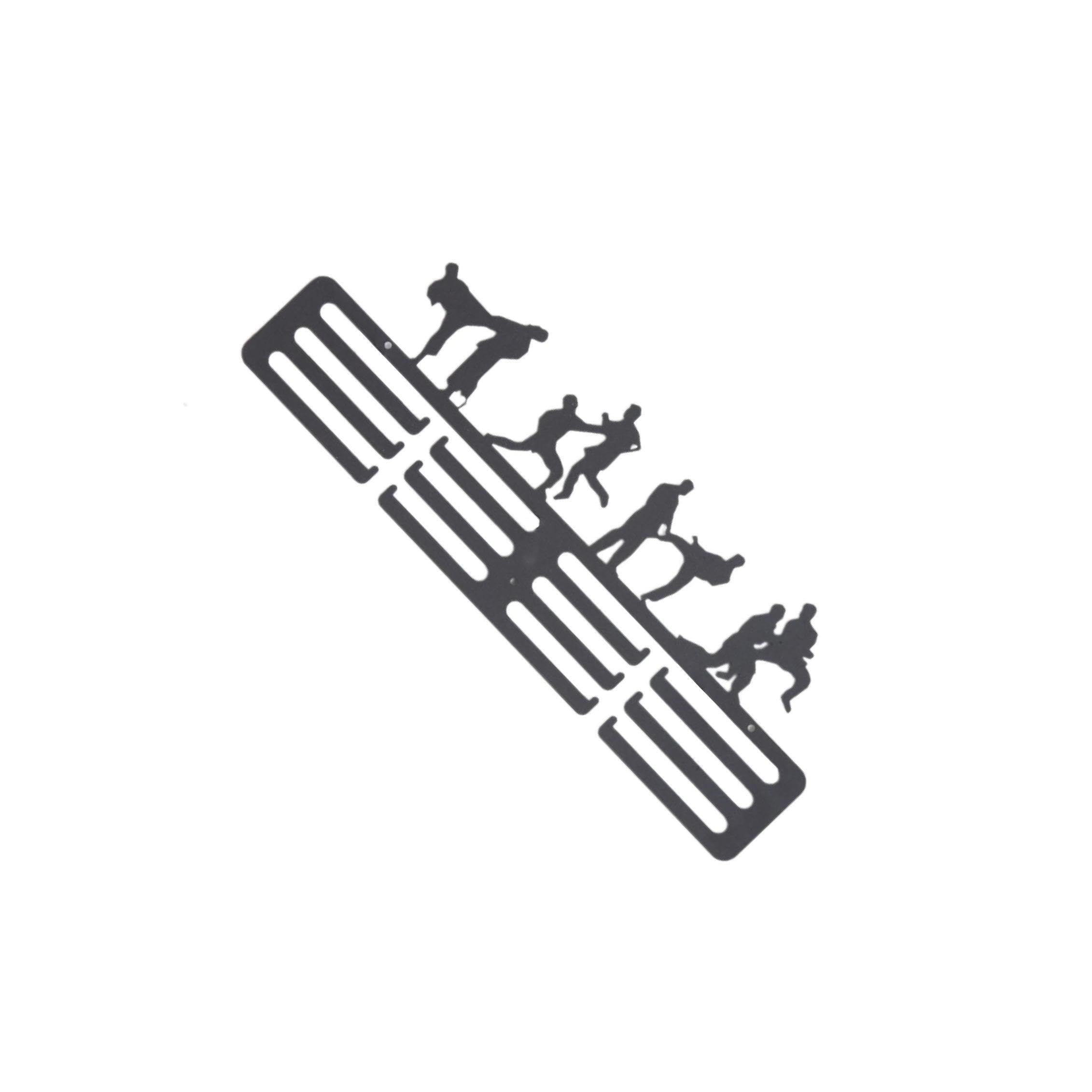 POXZSFX Medals Display Rack Wall Mounted Holder Trophy Organizer Gift For Athletes Proud To Display Medals And Achievements Medal Holder Ribbon Shelf Medal Hanger, Taekwondo