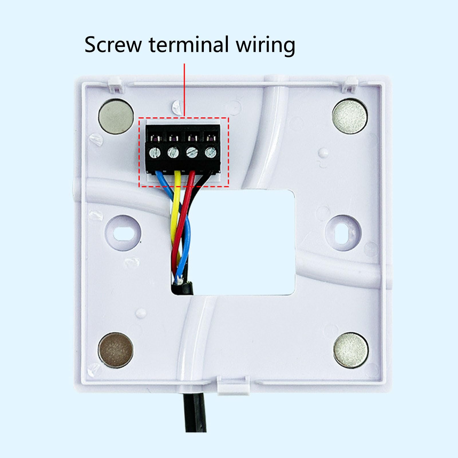 Controlador de temperatura y humedad con visualización, A