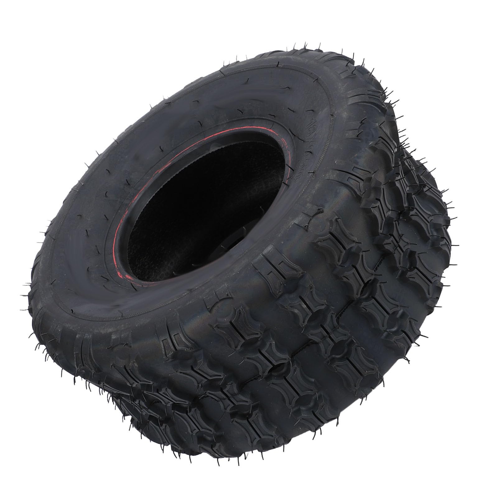 Yctze Neumático Go Kart de 8 Pulgadas, Neumático de Carro a Prueba de Pinchazos para ATV UTV, Mejora la Estabilidad y el Manejo en Varios Terrenos, Rueda de Cortacésped de Fácil