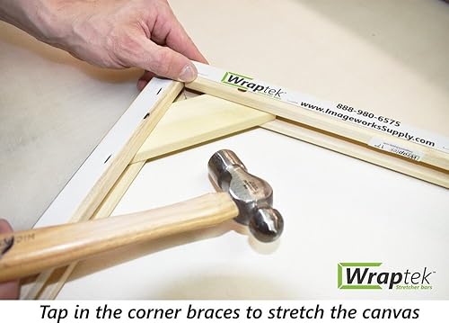 Miniatura 7 de Wraptek Kit de barra de estiramiento de lona (36 x 48 pulgadas)