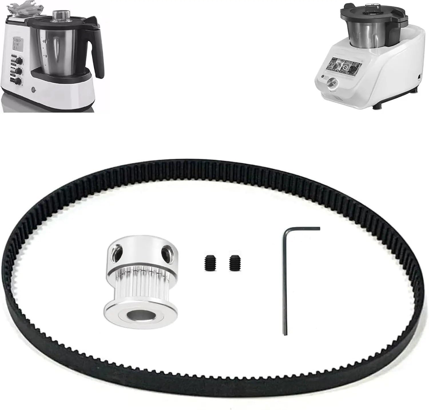 Cinghia Trasmissione Cinghia + Ingranaggio Per Monsieur Per Cuisine Per Connect/per Plus/per Smart Per Silvercrest Per Robot Da Cucina Per LIDL