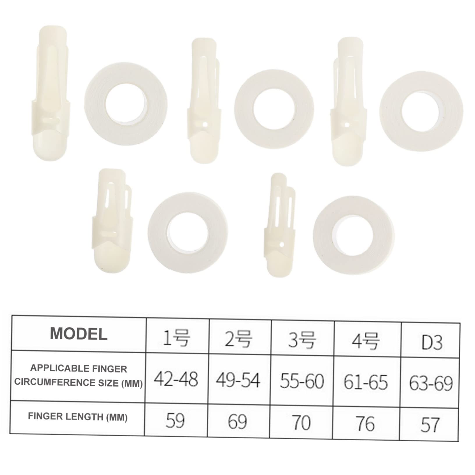 FOMIYES 5Sets Relief Protector Mallet Brace Support for Joint Stabilization Splint for Mallet